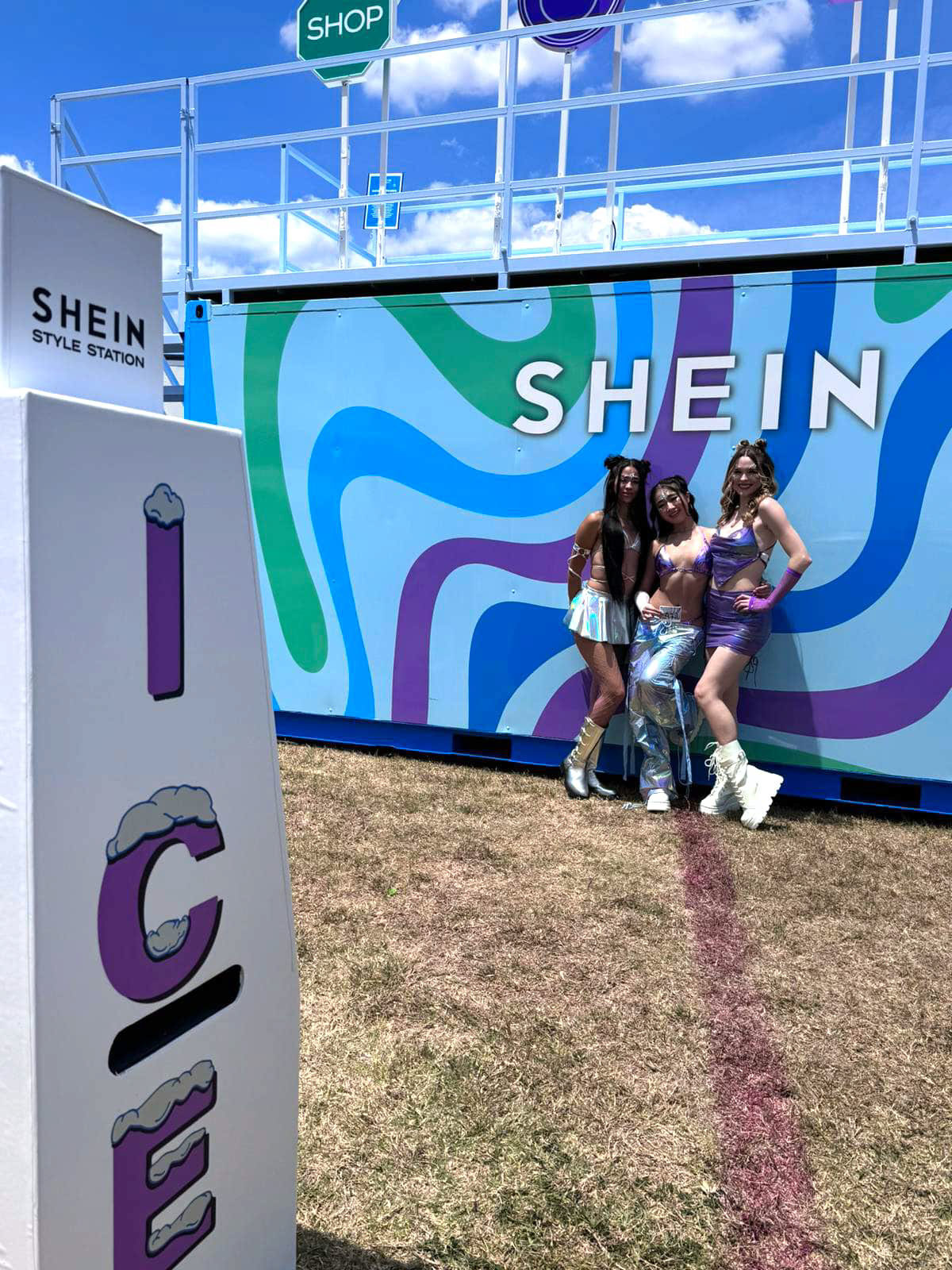 SHEIN Style Station container at Breakaway