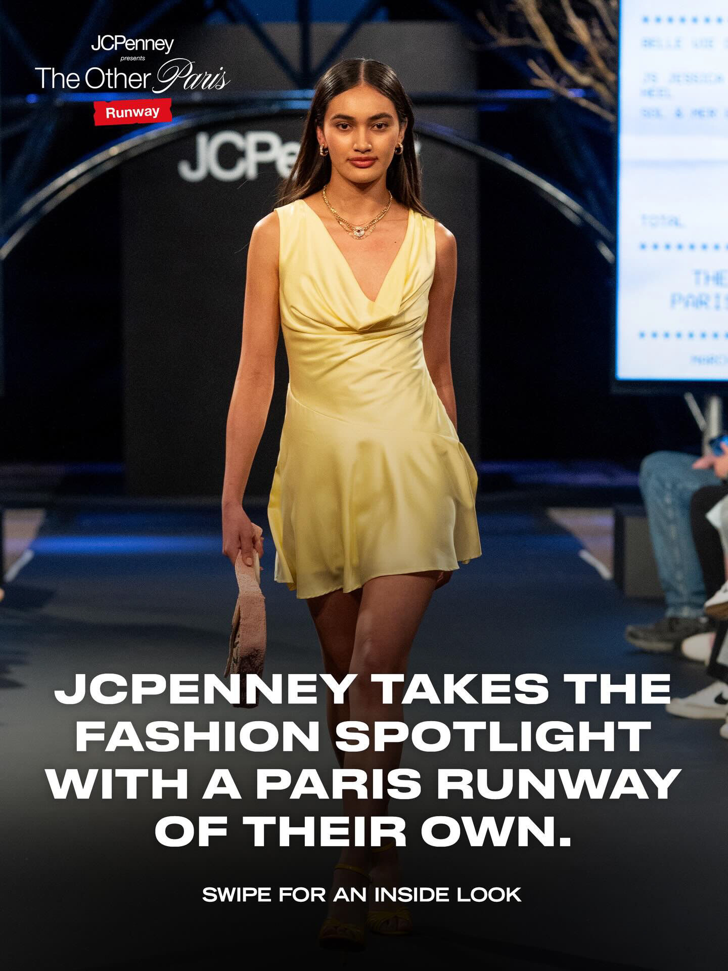 JCPenney Other Paris Runway social story featuring a runway model