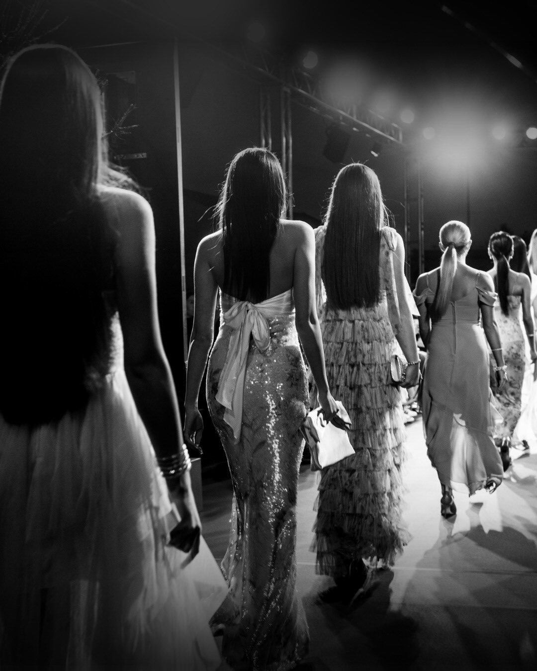 Models completing the final walk of The Other Paris Runway