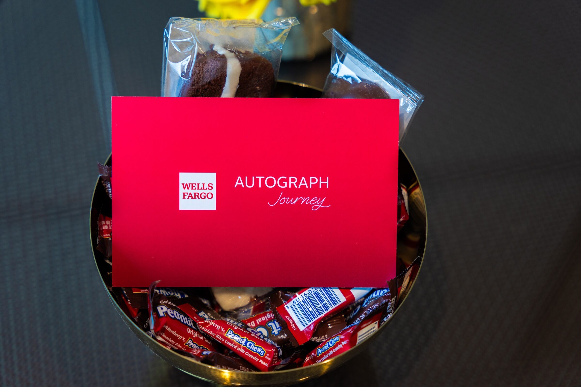 A Wells Fargo Autograph Journey hotel drop filled with Philadelphia gifts